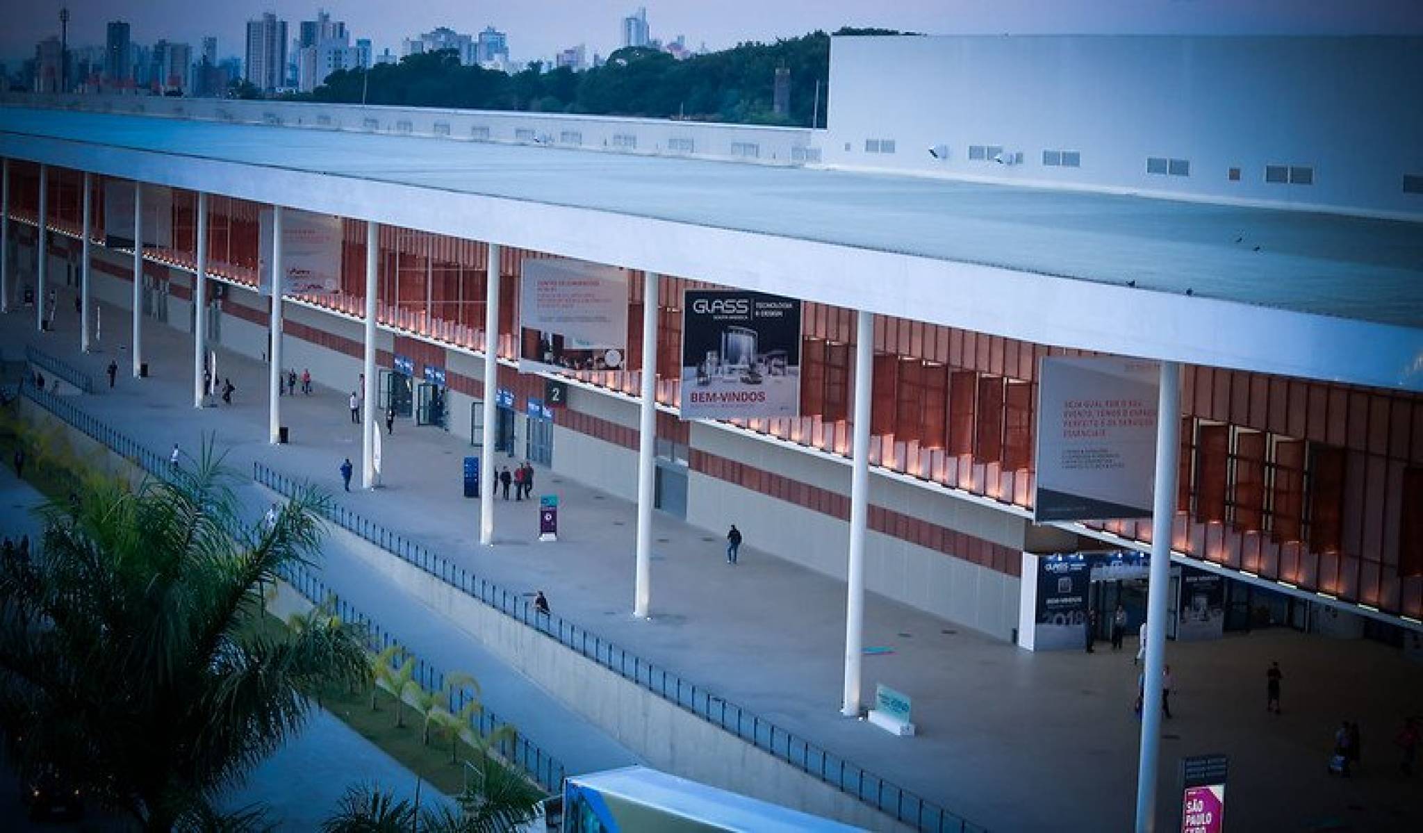 Como chegar - Glass South America